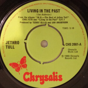 Jethro Tull - Living In The Past 7 Inch Vinyl Single (7 Inch Record) (Jukebox Record)