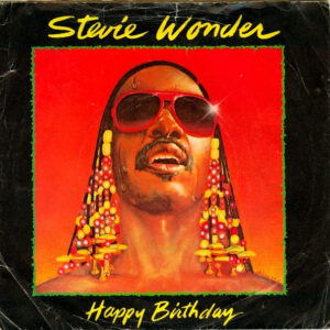 Stevie Wonder - Happy Birthday 7 Inch Vinyl Single (7 Inch Record) (Jukebox Record)