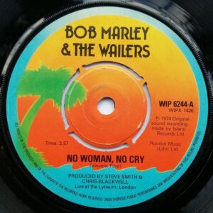 Bob Marley and The Wailers - No Woman, No Cry 7 Inch Vinyl Single (7 Inch Record) (Jukebox Record)