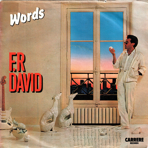F.R David - Words 7 Inch Vinyl Single (7 Inch Record) (45 Record) (Jukebox Record)