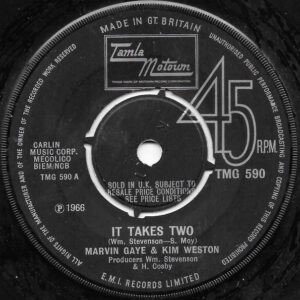 Marvin Gaye and Kim Weston - It Takes Two 7 Inch Vinyl Single (7 Inch Record) (Jukebox Record)