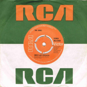 The Kinks - Sweet Lady Genevieve 7 Inch Vinyl Single (7 Inch Record) (Jukebox Record)