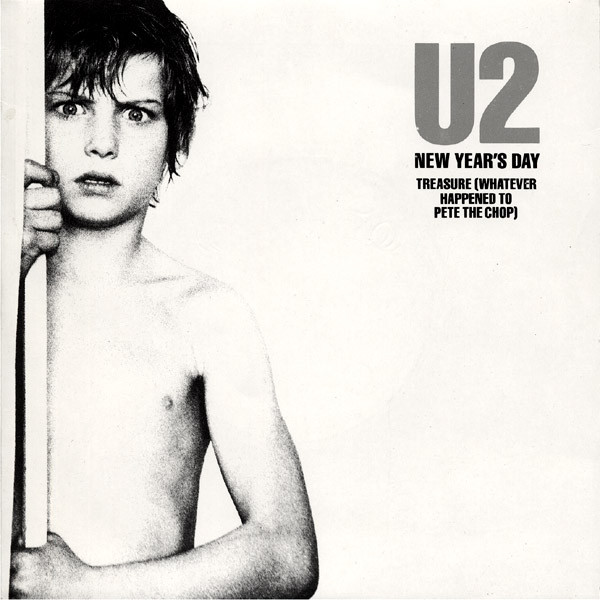 U2 - New Year's Day 7 Inch Vinyl Single (7 Inch Record) (45 Record) (Jukebox Record)