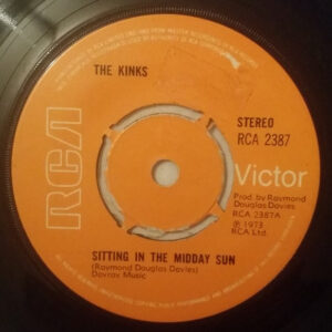 The Kinks - Sitting In The Midday Sun 7 Inch Vinyl Single (7 Inch Record) (Jukebox Record)