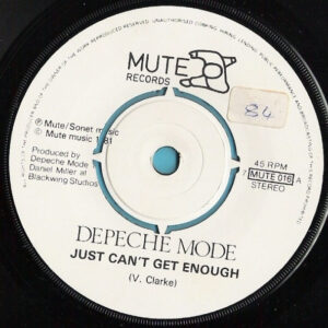 Depeche Mode - Just Can't Get Enough 7 Inch Vinyl Single (7 Inch Record) (Jukebox Record)