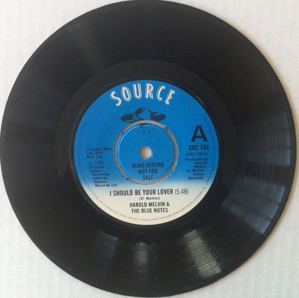 Harold Melvin And The Blue Notes - I Should Be Your Lover 7 Inch Vinyl Single (7 Inch Record, Promo) (Jukebox Record)