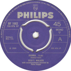 Scott Walker - Joanna 7 Inch Vinyl Single (7 Inch Record, Mono) (Jukebox Record)