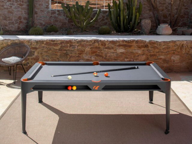Cornilleau Hyphen Outdoor American Pool Dining Table – 7ft