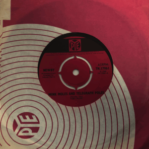 Newby - Minks Moles And Telegraph Poles 7 Inch Vinyl Single (7 Inch Record)